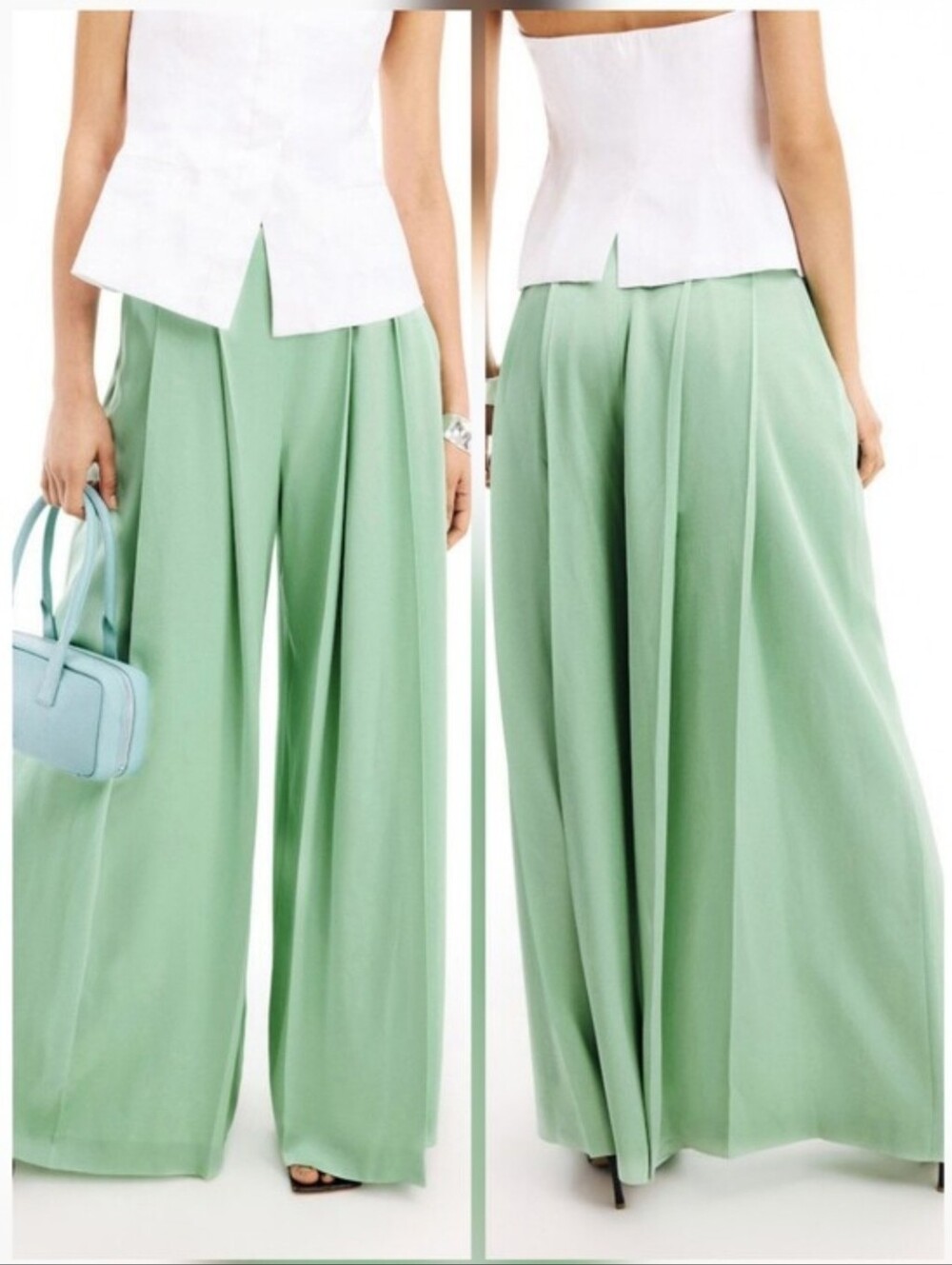 BOSS Tetosta Trousers In Green Size 2